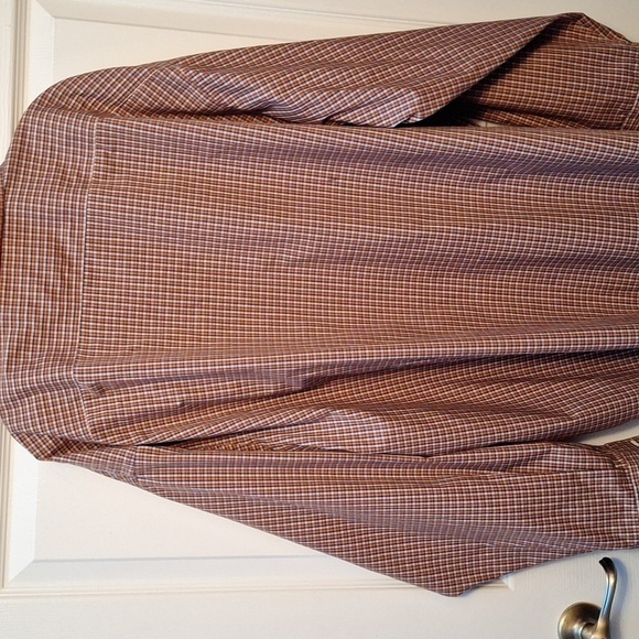 F mens Egara long sleeve button down shirt size 3X.  EUC - Picture 3 of 3